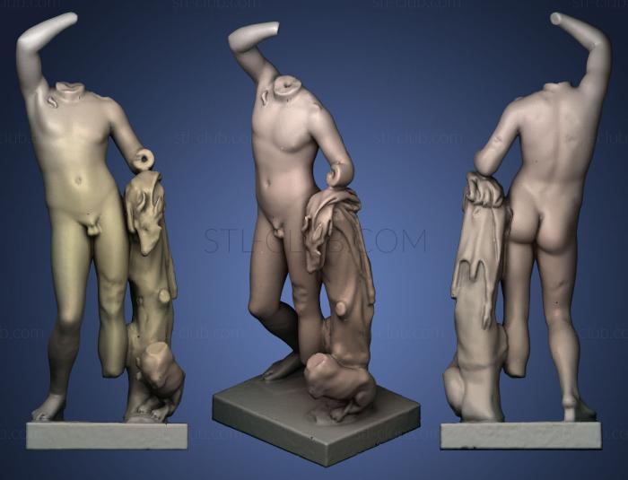 3D model BACCHUS STATUE (STL)